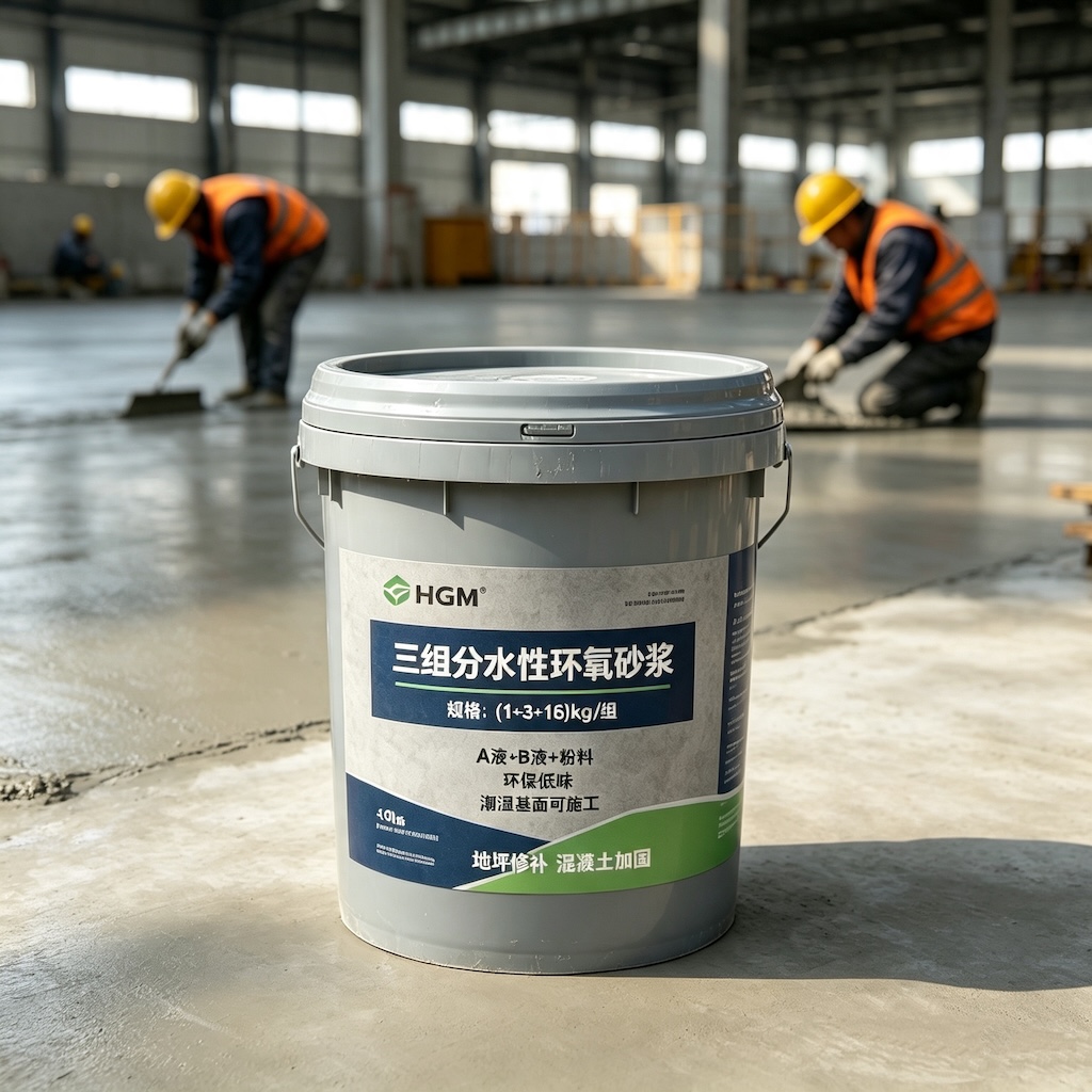 惠来三组份水性环氧砂浆